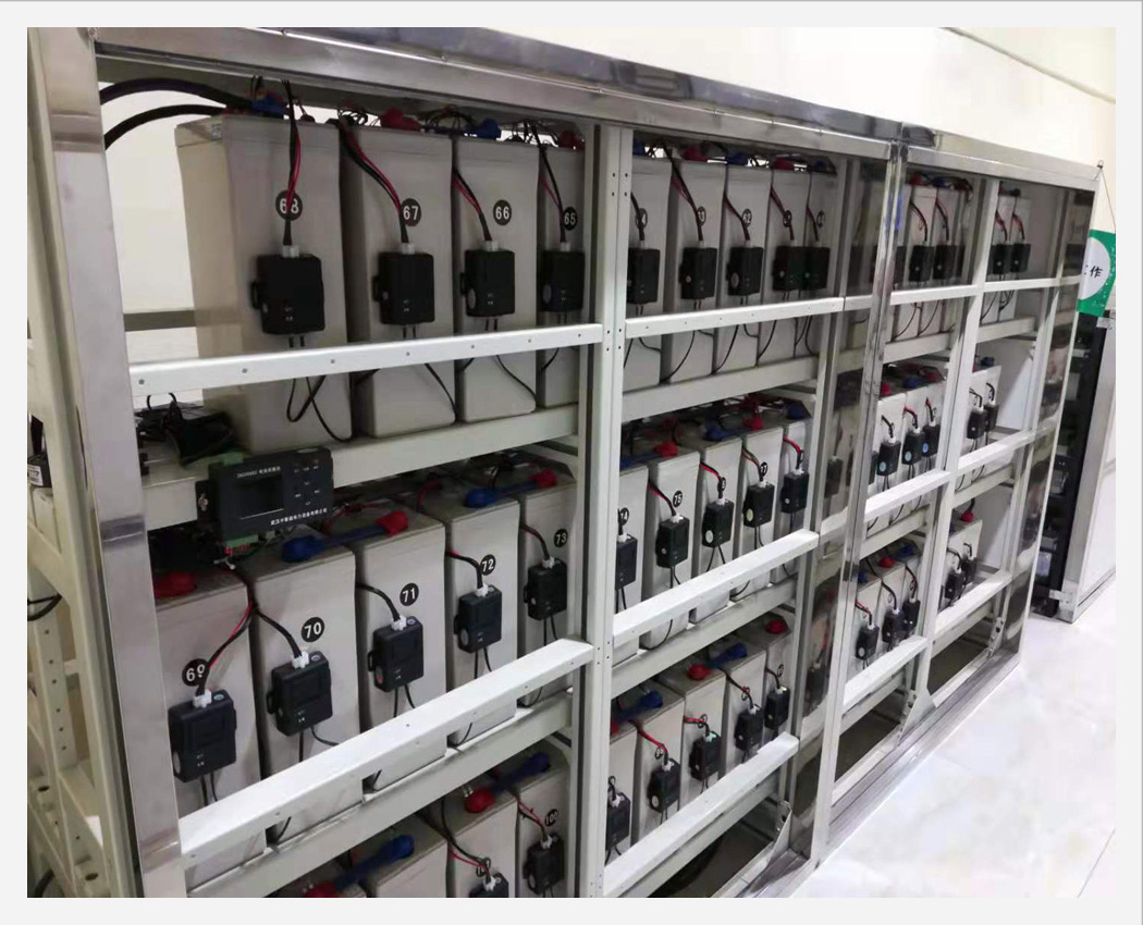 蓄電池監測系統現場安裝情況